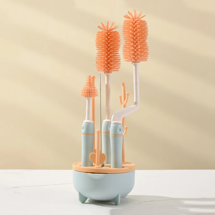 4PCS Baby Bottle Cleaning